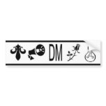 Icons bumper sticker bumper stickers