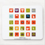 Icons Mouse Pad mousepads