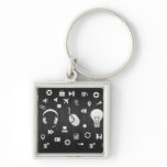 Icons vectors graphic design set collection assort key chain