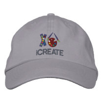 iCREATE Artist Embroidered Hat