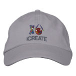 iCREATE Artist embroidered hats
