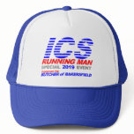 ICS Running Man Faded hats