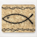 Icthus Fish mousepads