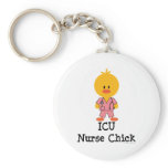 ICU Nurse Chick Keychain