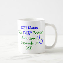ICU Nurse Gifts Coffee Mugs