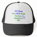 ICU Nurse Gifts hats