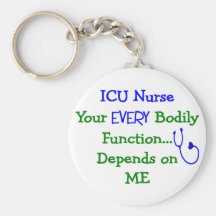 ICU Nurse Gifts Keychains