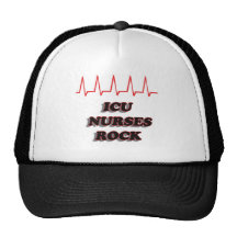 ICU NURSES ROCK HATS