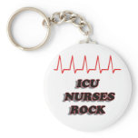ICU NURSES ROCK keychains