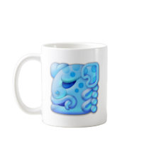 Icy Maya Jaguar Head Mug