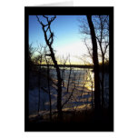 Icy Sunset - Beautiful Customizable Greeting Cards