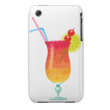Icy Tropical Rum Punch iPhone 3 Cases