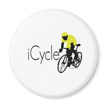 icycle refrigerator magnet