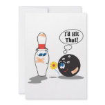 id hit that bowling ball thinks to pin bowling hum invitations