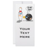 id hit that bowling ball thinks to pin bowling hum full colour rack card