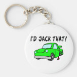 I'd Jack That Car Key Chains