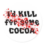 I'd KILL for some COCOA stickers