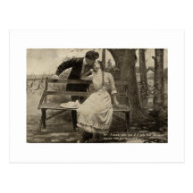 I'd Kiss You If I Only Had the Nerve Post Card