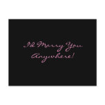I'd Marry You Anywhere! Postcard