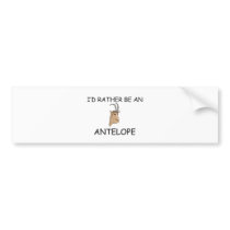 I'd Rather Be An Antelope