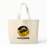 I'd Rather Be Beekeeping (Bee On Barberry Flower) Canvas Bag