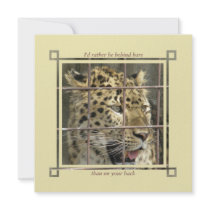 I'd Rather Be Behind Bars Custom Announcements
