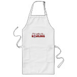 I'd rather be BOWLING (Red) aprons