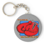 I'd Rather be Boxing keychains