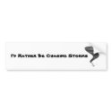 I'd Rather be - Bumper Sticker bumper stickers