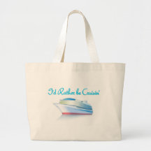 I'd Rather Be Cruisin' Canvas Bags