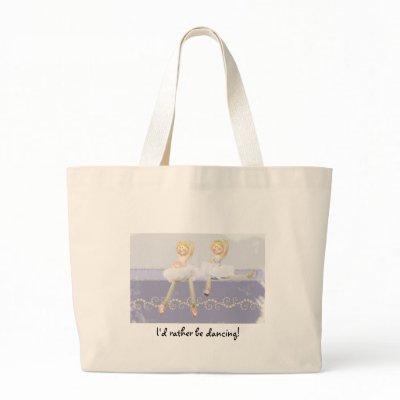 I'd rather be dancing! canvas bags by curiouskiwi
