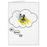 i'd rather be Dancing Greeting Card