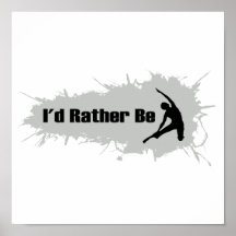 I'd Rather Be Doing Yoga Print