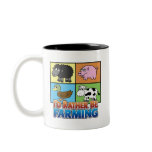 I'd rather be farming! (virtual farmer) coffee mug