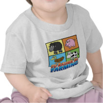 I'd rather be farming! (virtual farmer) tshirt