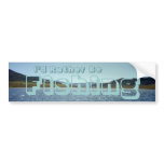 I'd Rather Be Fishing Bumper Sticker bumper stickers