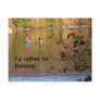 I'd rather be fishing! postcard