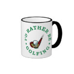 I'd Rather Be Golfing Coffee Mug