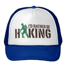 I'd Rather be Hiking Trucker Hat