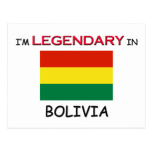 I'd Rather Be In BOLIVIA Postcard