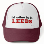 I'd Rather Be In Leeds hats