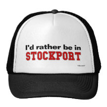 I'd Rather Be In Stockport Mesh Hats