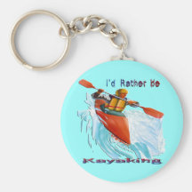 I'd Rather be Kayaking 2 Keychain