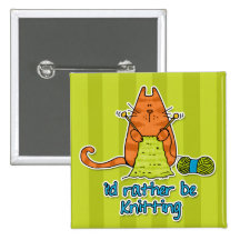 i'd rather be knitting buttons