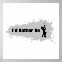 I'd Rather Be Mountain Climbing 2 Print