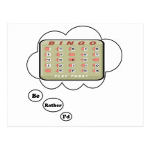 I'd rather be playing Bingo Postcards