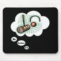 I'd rather be playing Croquet 2 Mouse Mat