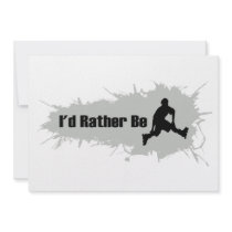 I'd Rather Be Rollerblading Personalized Invites