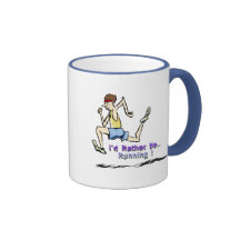I'd Rather Be Running Coffee Mug