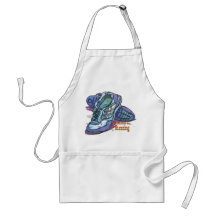 I'd Rather Be Running _ Sneakers Aprons